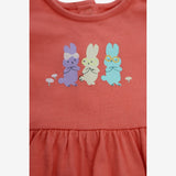 Romper Coral Bunnies