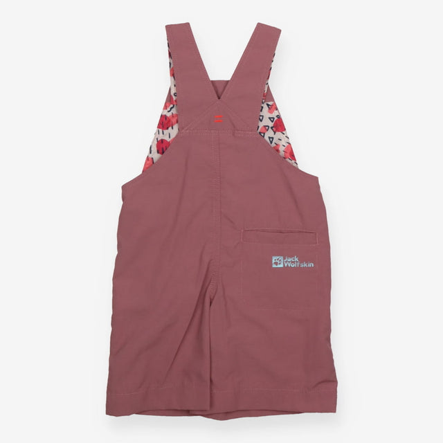 Dusty Pink Waterproof Dungarees Jack Wolfskin