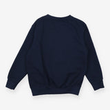 Sweatshirt Navy Believe Print