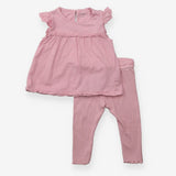 Top and Leggings Pink 