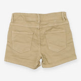 Denim Mini Shorts Stone
