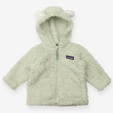 Fleece light green teddy bear