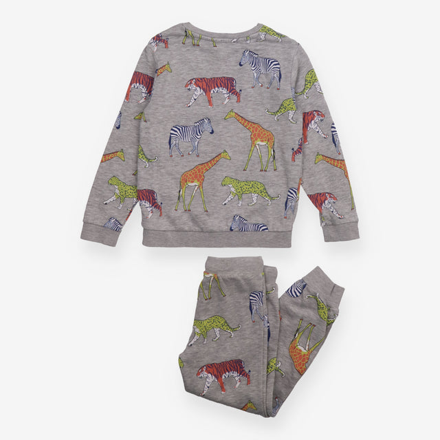 Grey Safari Tracksuit Outfit