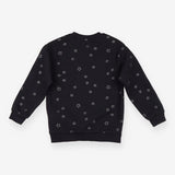 Grey Sweater Silver Stars