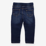 Pull on jeans blue drawstring