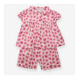 White with Pink Roses Pyjamas 