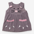 Grey Cord Mouse Dress