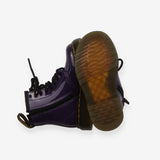 Doc Martins Purple Leather