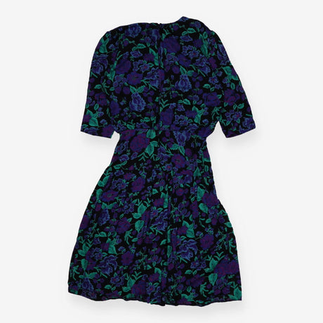 Vintage Dorothy Perkins Puff Sleeve Floral Dress