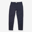 Trousers Navy Polka Dot Cotton Blend Stretch Casua