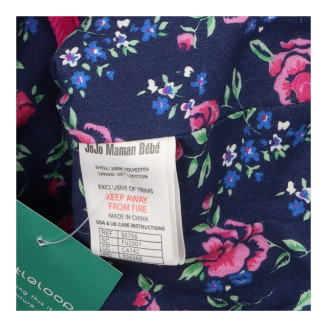 Gilet quilted pink floral lining 