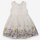 White Butterflies Dress