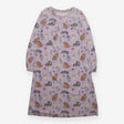 Pastel lilac cat nighty