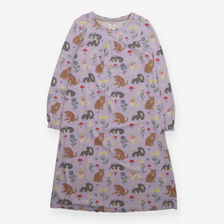 Pastel lilac cat nighty