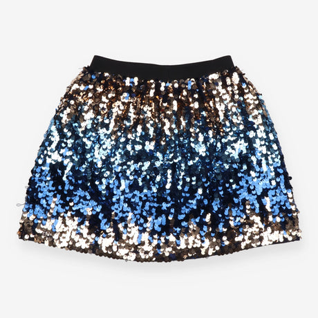 Skirt Blue and Gold Sequins