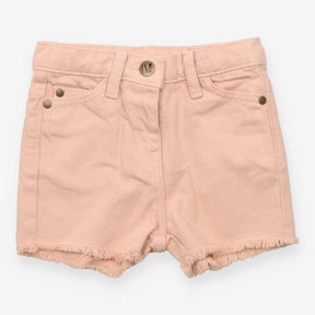 Pink Denim Shorts