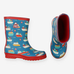 Blue ship wellies