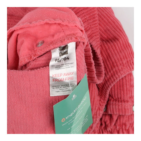 Pink Corduroy Skirt - Hema