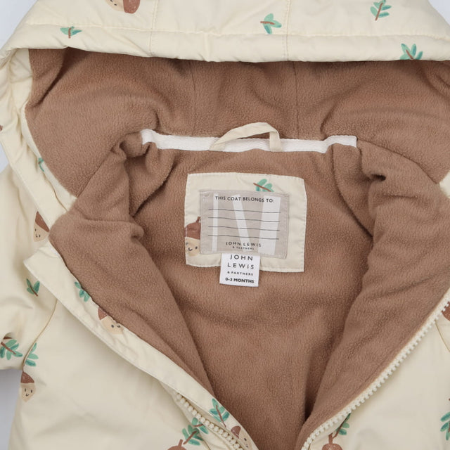 Pramsuit cream acorns