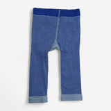 Knit Leggings Blue Sunshine & Rainbow