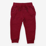 Jogger red drawstring