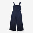 Jumpsuit Indigo Denim Wide Leg Square Neck