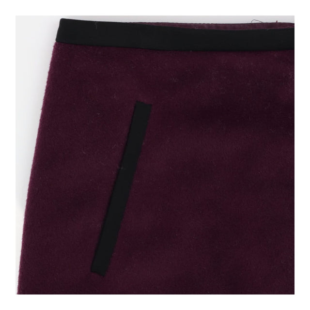 M&S Collection Aubergine Wool Mini Skirt
