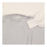 Maternity and Nursing Knit Jumper Cream Grey Colou