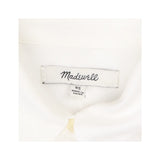 Shirt white cotton button down