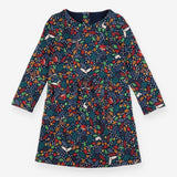 Navy Autumn Dress
