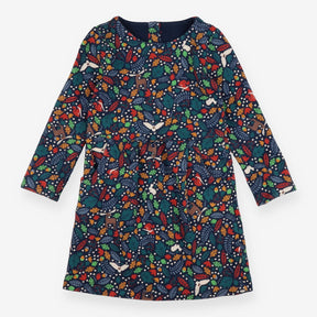 Navy Autumn Dress