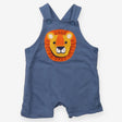 Blue dungarees jersey with lion face