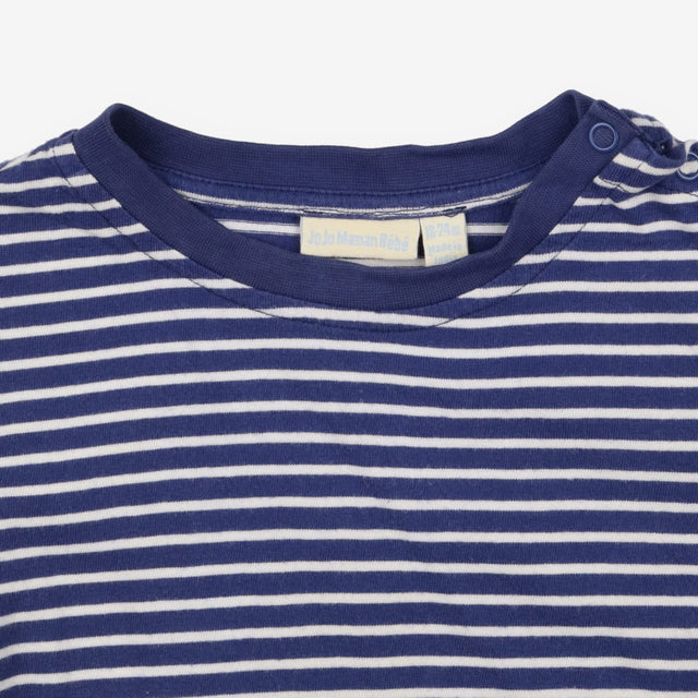 Navy striped t-shirt