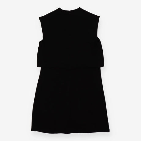 Short dress with overlay
