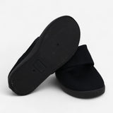 Plimsolls Black with Velcro Strap