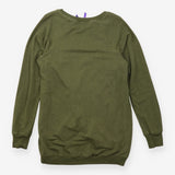  Khaki Green Asymmetric Nursing Maternity