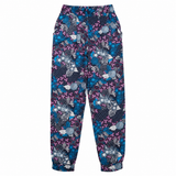 Trousers Blue Printed