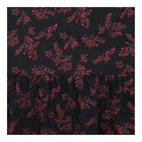 Jersey Dress Navy Berry Floral