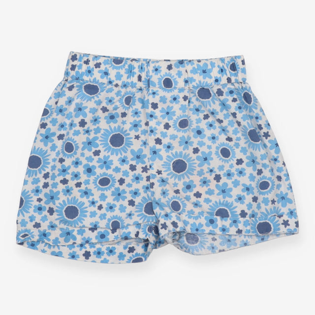 Blue Flowers Shorts