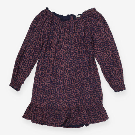 White Stuff Navy Floral Off‑Shoulder Long Sleeve