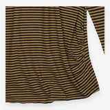 Maternity Schooners Organic Cotton Striped High Ne