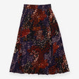 Midi Skirt Abstract Animal Print