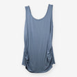 Maternity Nursing Vest Blue