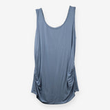 Maternity Nursing Vest Blue