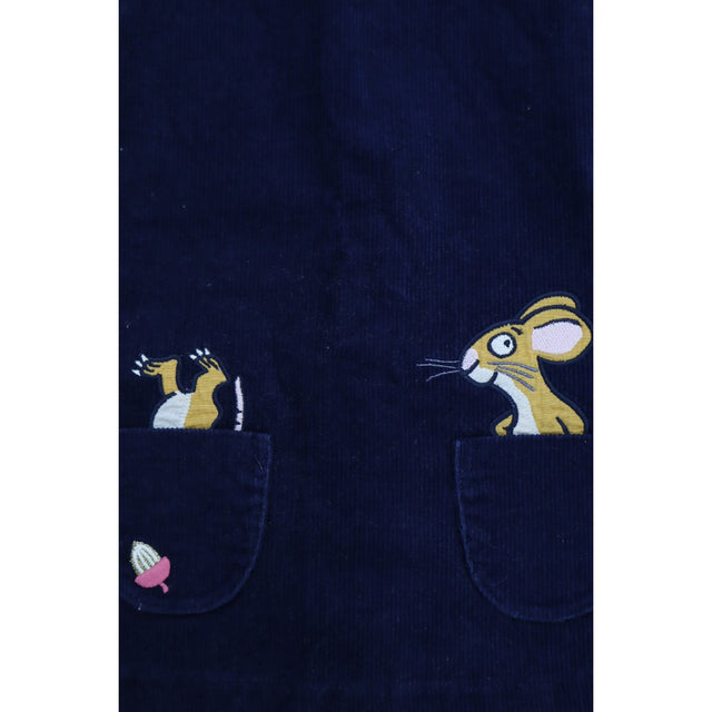The Gruffalo cord pinafore with Bodysuit