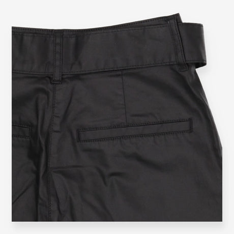 nu-in x Stefanie Geisinger Coated Denim Black Belt