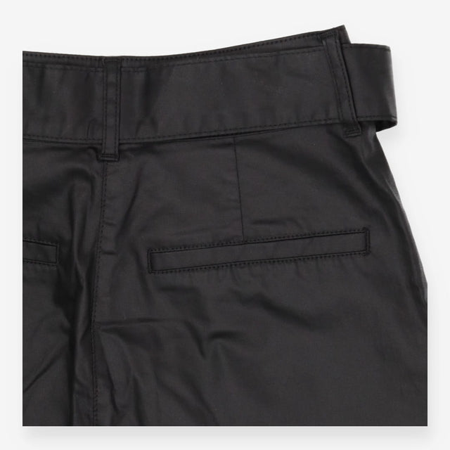 nu-in x Stefanie Geisinger Coated Denim Black Belt