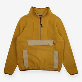 Patagonia Mustard Yellow Half Zip Anorak Fleece Pu