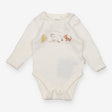 LS White Bodysuit Winnie The Pooh & Friends 