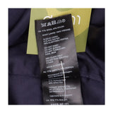 Coat Navy Wool Blend Tailored Longline